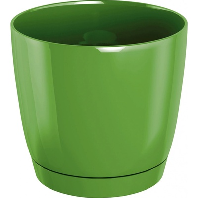 Prosperplast Kvetináč COUBI ROUND P s miskou olivový 24cm