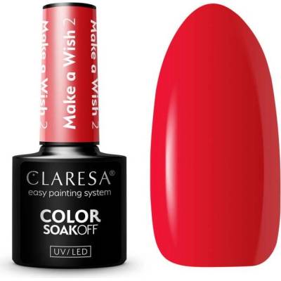 Claresa SoakOff UV/LED Color Make a Wish gélový lak na nechty odtieň 2 5 g