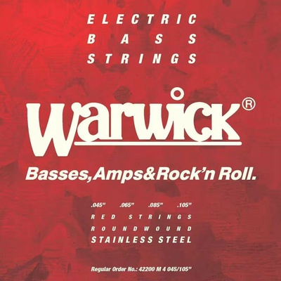 WARWICK 42200 Red Label na baskytaru M - .045 .065 .085 .105