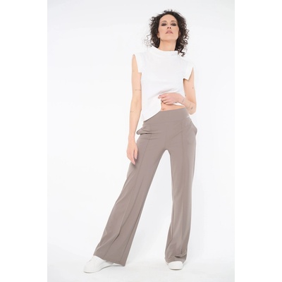 Luxusní dámské klasické kalhoty Infinite 463 813B puky taupe – Hledejceny.cz