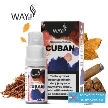 WAY to Vape Cuban 10 ml 6 mg