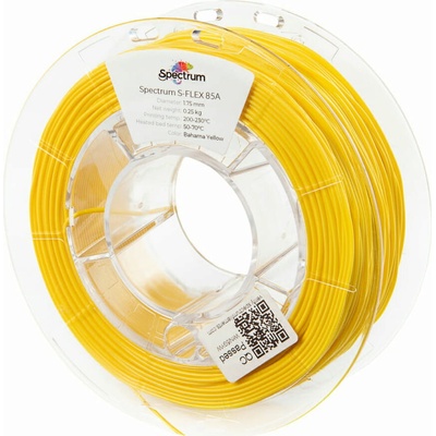 Spectrum S-Flex 85A, 1,75mm, 500g, 80519, bahama yellow