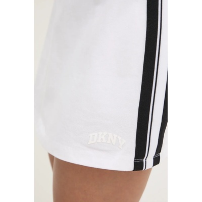 DKNY Пола Dkny в бяло къса с кройка тип молив DP5K1004 (DP5K1004)