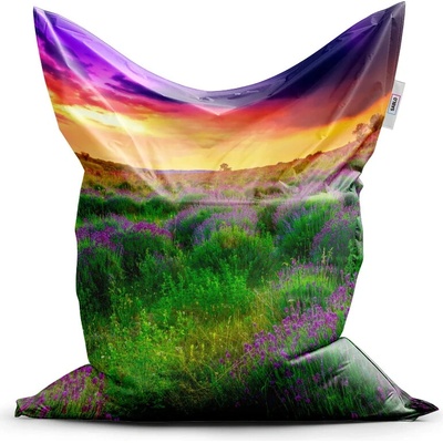 Sablio Sedací vak Levanduľové pole 200x140 cm