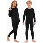 WOOLCANO Детски комплект термобельоWOOLCANO Merino SET0683 black