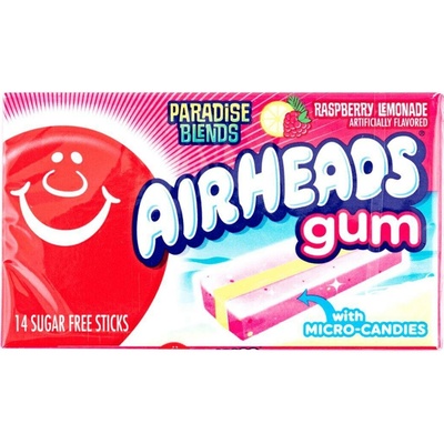Airheads žvýkačka s příchutí malinové limonády 34 g