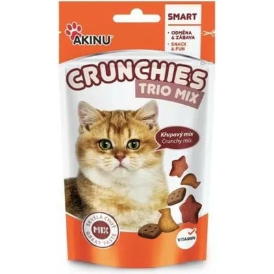 Akinu Crunchies maškrty trio mix 50 g