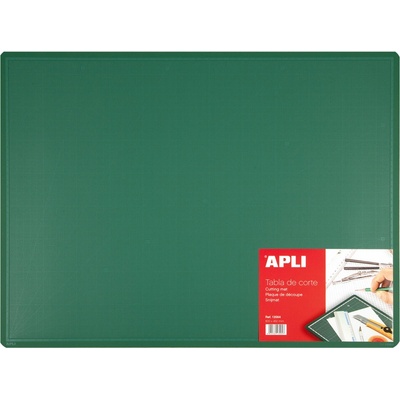 Řezací podložka víceúčelová oboustranná PVC 600 x 450 x 2 mm zelená