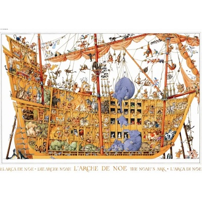 Heye - Puzzle Jean-Jacques Loup: Arche Noah - 2 000 piese