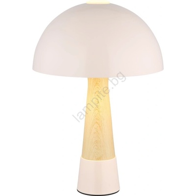 GLOBO 51570121 - Настолна лампа PAULIN 1xE27ILLU/40W/230V бежова (GL8703)