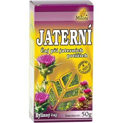 Milota Jaterní čaj Bylinný Čaj 50 g