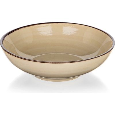 Banquet talíř hluboký 18cm PALAS keramický KRÉM