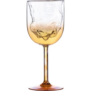 Seletti Чаша за вино COSMIC DINER METEORITE 20 см, жълта, Seletti (SLT10941)