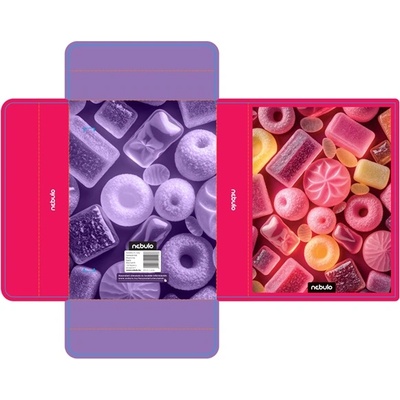 Nebulo Candy A5 тетрадка от велпапе HB-A5-CANDY (HB-A5-CANDY)