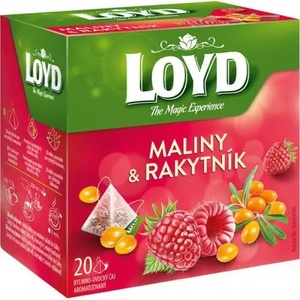 LOYD Чай Loyd малинова пирамида + морски зърнастец 40 г