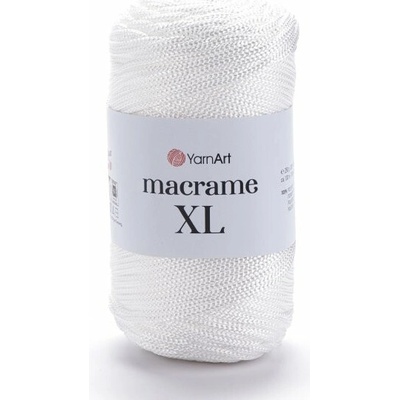 Macrame XL YarnArt 154 bílá