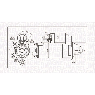 MAGNETI MARELLI STARTER 063721396010