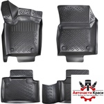 Rizline Гумени стелки RizLine съвместими с Jeep Grand Cheeroke WK2 2011-2021 (511270)