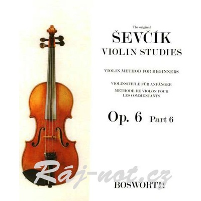 Violin Method For Beginners Op.6 Part 6 Otakar Ševčík