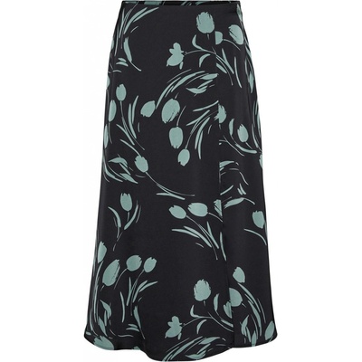 Vero Moda saténová sukně černá
