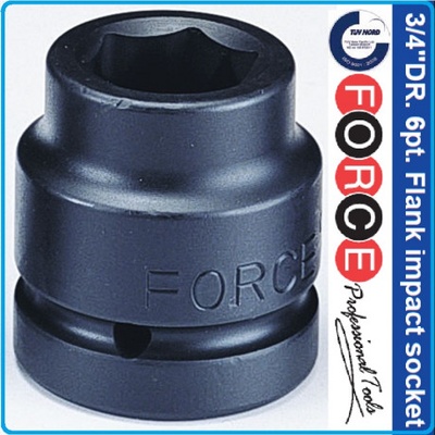 FORCE Вложка 1" №100 ударна, шестостен Force-4851100