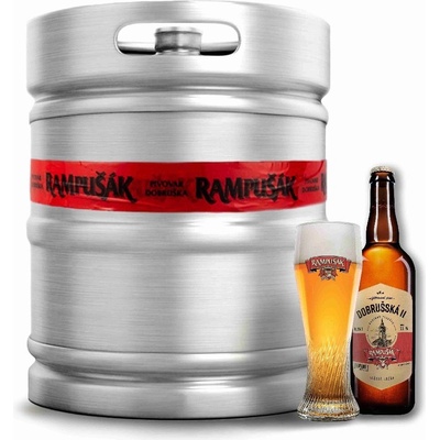 Rampušák 11 světlý ležák nefiltr. 4,4 % 30 l (sud)