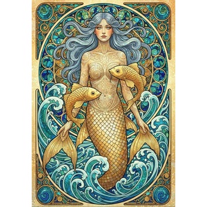 Bluebird Puzzle - Puzzle The Mermaid - 1 000 piese