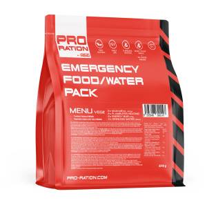Adventure Menu Emergency food/water pack, Menu Vege Цвят: червен