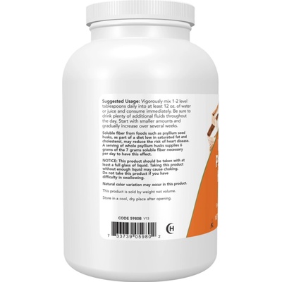 Now Foods Whole Psyllium Husks 680 g