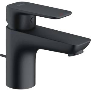 Kludi Pure&Style - Смесител за умивалник със сифон, матово черно 403823975 (403823975)