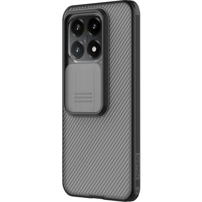 Xiaomi NILLKIN Camshield Калъф (PC+TPU) за Xiaomi 15T | Удароустойчив, Защита за Камерата, вкл. Протектор | Черен
