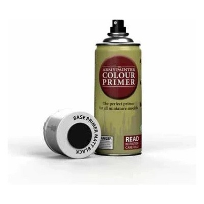 Army Painter Base Primer Matt Black Spray 400ml – Zboží Živě