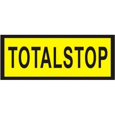 CUPRO PK samolepka TOTALSTOP 26X74MM 28B