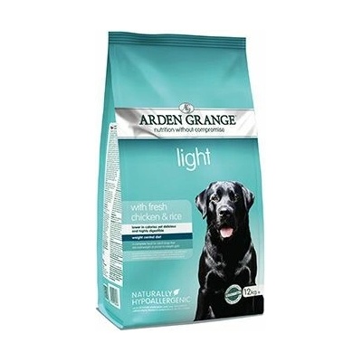 Arden Grange Dog Adult Light with fresh Chicken & Rice 2 x 12 kg
