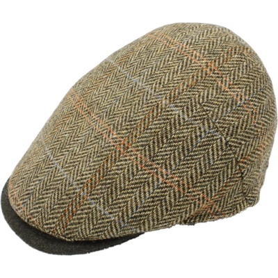 Fiebig Headwear since 1903 pánská zimní tvídová vlněná bekovka