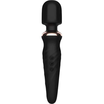 Image 1 of Passion labs Вибро масажор медицински силикон "agata black" 23 см