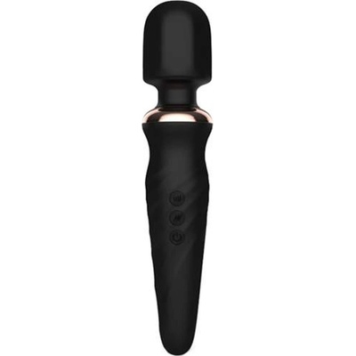 Passion labs Вибро масажор медицински силикон "agata black" 23 см