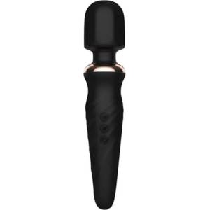 Passion labs Вибро масажор медицински силикон "agata black" 23 см