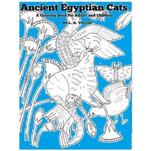 Ancient Egyptian Cats: A Coloring Book for Adults and Children (ISBN: 9780692568613)