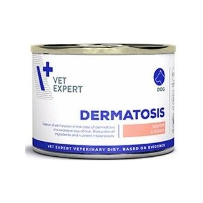 VetExpert VD 4T Dermatosis Dog Salmon&Potato 200 g