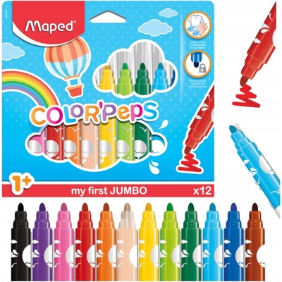 Maped Color'Peps Jumbo 6020 12 ks – Zboží Živě