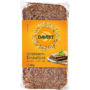 Davert Био хляб от зелен лимец и спелта - 500 г