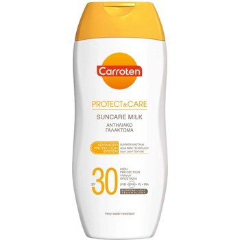 Carroten Protect & Care слънцезащитно мляко SPF30 Слънцезащитен продукт унисекс 200ml