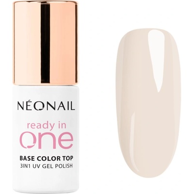 NEONAIL Ready In One 3in1 UV Gel Polish гел лак за нокти с диамантен прах цвят 02 One Coconut Milk 7.2ml