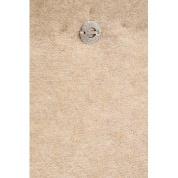 Twinset Пола с вълна Twinset в бежово къса със стандартна кройка 252AP3044 (252AP3044)