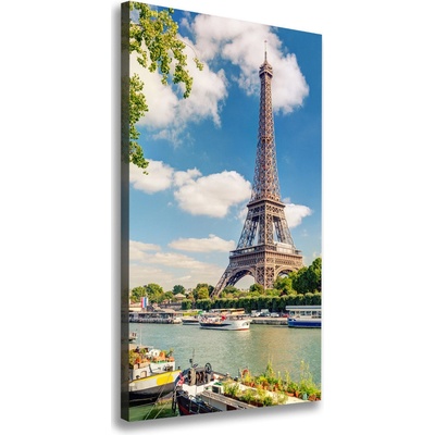 Vertikálny foto obraz na plátne Eiffelová veža Paríž 50x100 cm