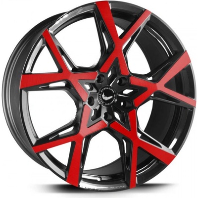 BARRACUDA PROJECT X 10x22 5x114,3 ET40 gloss black flashred