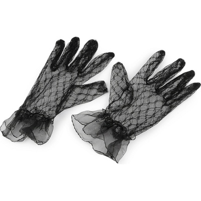 Prima obchod Společenské rukavice krajkové černá – Zboží Dáma Prima obchod Společenské rukavice krajkové černá – Zboží Dáma