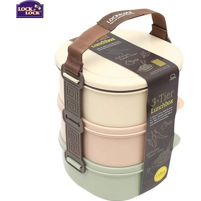 Lock jídlonosič plast 3 x 680 ml HPL771