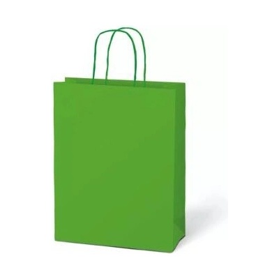 MFP taška dárková T5 kraft 260x320x100 zelená - 5251226